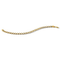 14k 7.5in 5mm Polished Fancy Rolo Link Bracelet-SF417-7.5