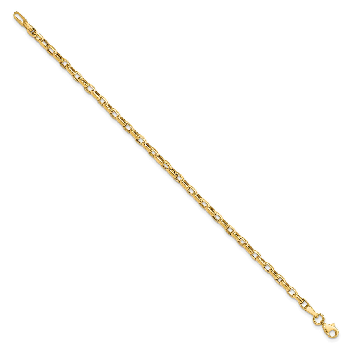 14k Fancy Link Bracelet-SF998-7.25