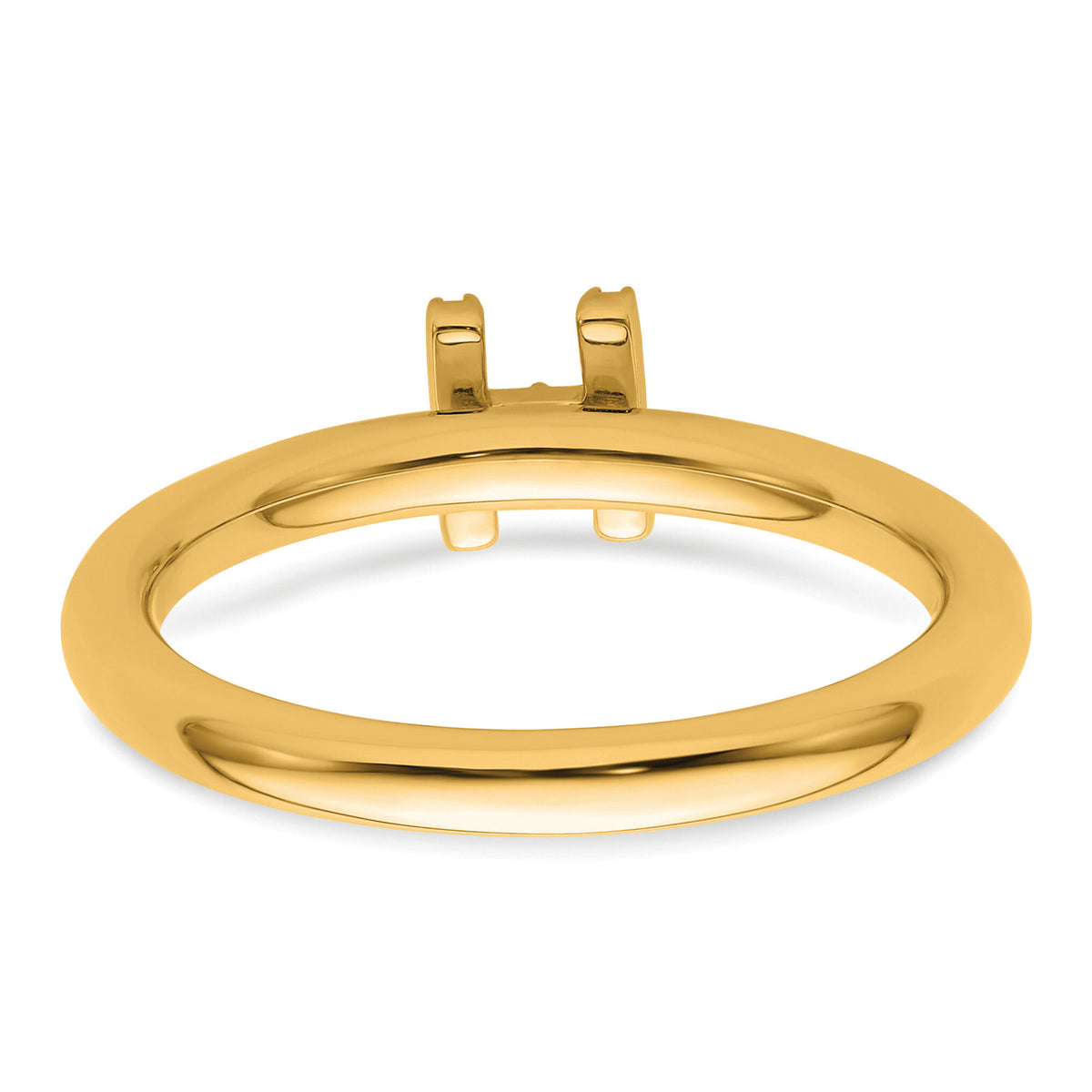 14K Stackable Diamond Initial H Ring-SK2112HY