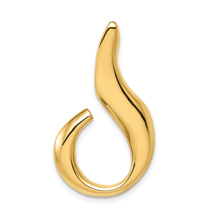 14k Fits up to 6mm Regular and Fancy Omega Slide-SL13
