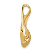 14k Fits up to 3mm Regular, 6mm Fancy Reversible Omega Slide-SL164