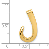 14k Fits up to 6mm Regular, 8mm Fancy Reversible Omega Slide-SL176