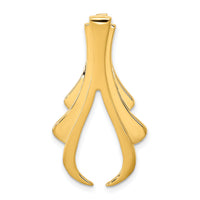 14k Fits up to 6mm Reg, 8mm Fancy Omega Slide-SL213