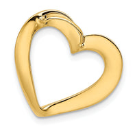 14k Heart Slide-SL224