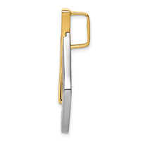 14k Two-tone Fits up to 6mm Omega, 8mm Reversible, Omega Slide-SL240