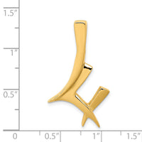 14k Fancy Polished Slide-SL270