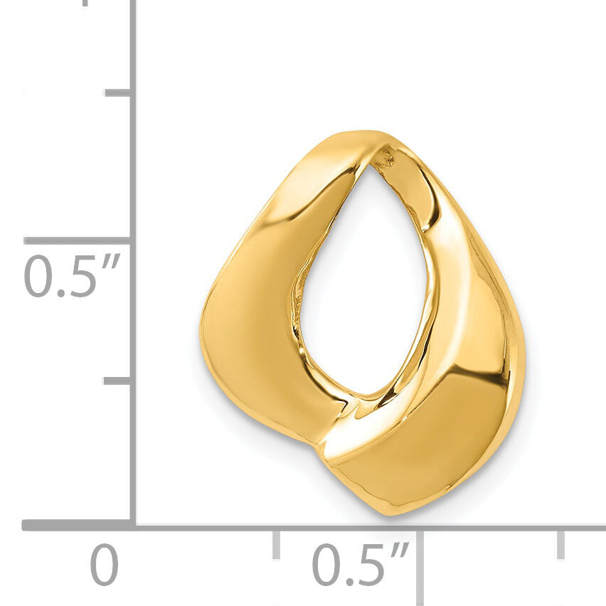 14k Fits up to 6mm Regular/8mm Fancy Omega Slide-SL290