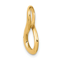 14k Fits up to 3mm Regular/6mm Fancy/Reversible Fancy Omega Slide-SL292