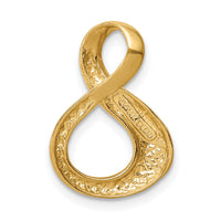 14k Fits up to 3mm Regular/6mm Fancy/Reversible Fancy Omega Slide-SL292