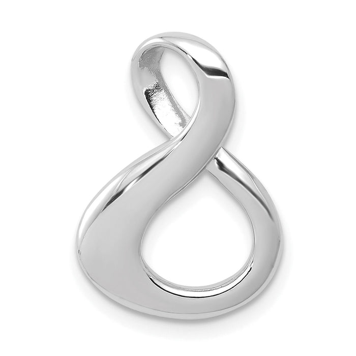 14K White Gold Slide-SL292W