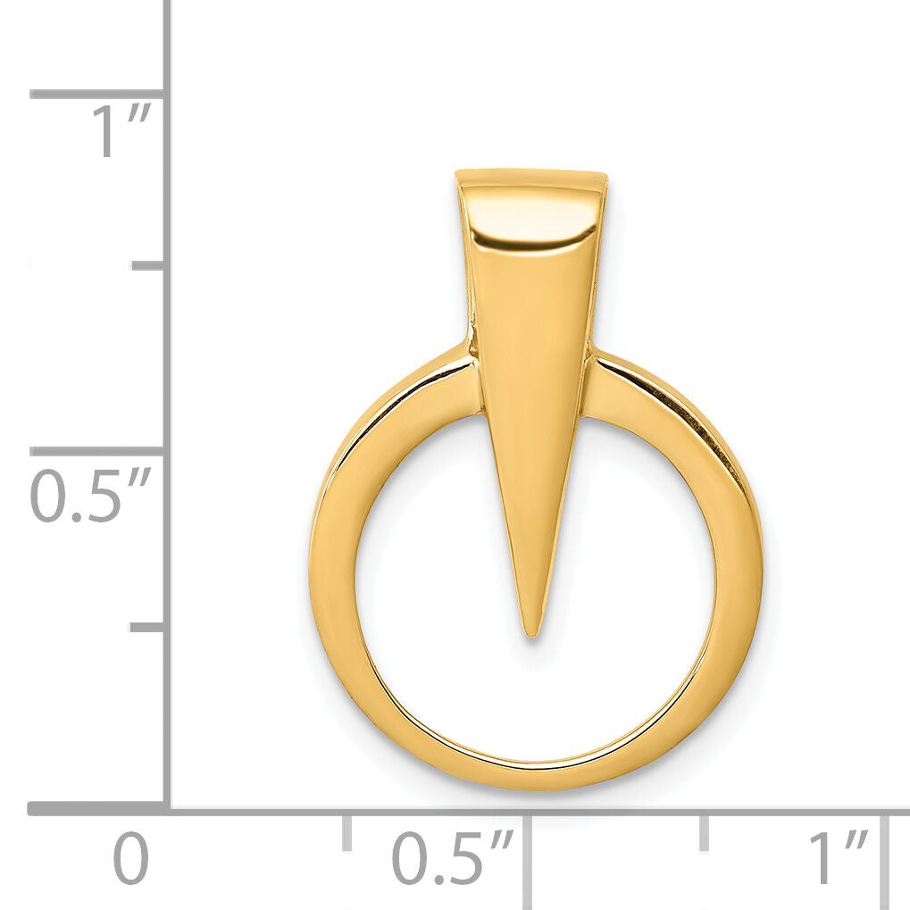 14k Fits up to 2mm on Fancy/Regular/Reversible Omega Slide-SL293