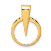 14k Fits up to 2mm on Fancy/Regular/Reversible Omega Slide-SL293