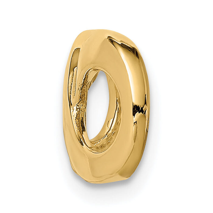 14k Fancy Polished Infinity Figure-8 Slide-SL295