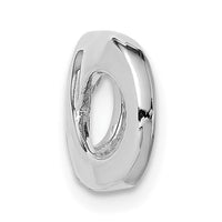14K White Gold Infinity Slide-SL295W