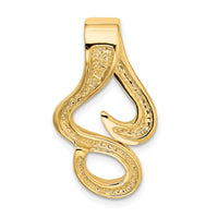 14k Fits up to 10mm Reg and Fancy Reversible Omega Slide-SL299