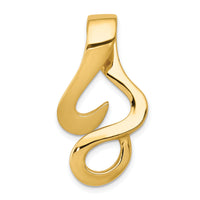 14k Fits up to 10mm Reg and Fancy Reversible Omega Slide-SL299
