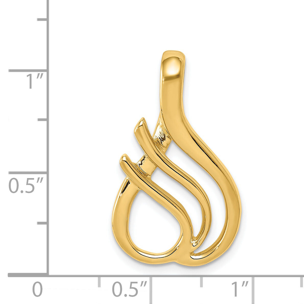14k Fancy Slide-SL315
