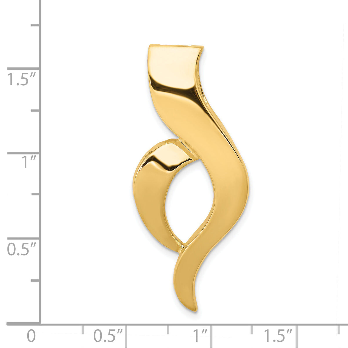 14k Fancy Omega Slide-SL318