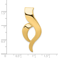 14k Fancy Omega Slide-SL318