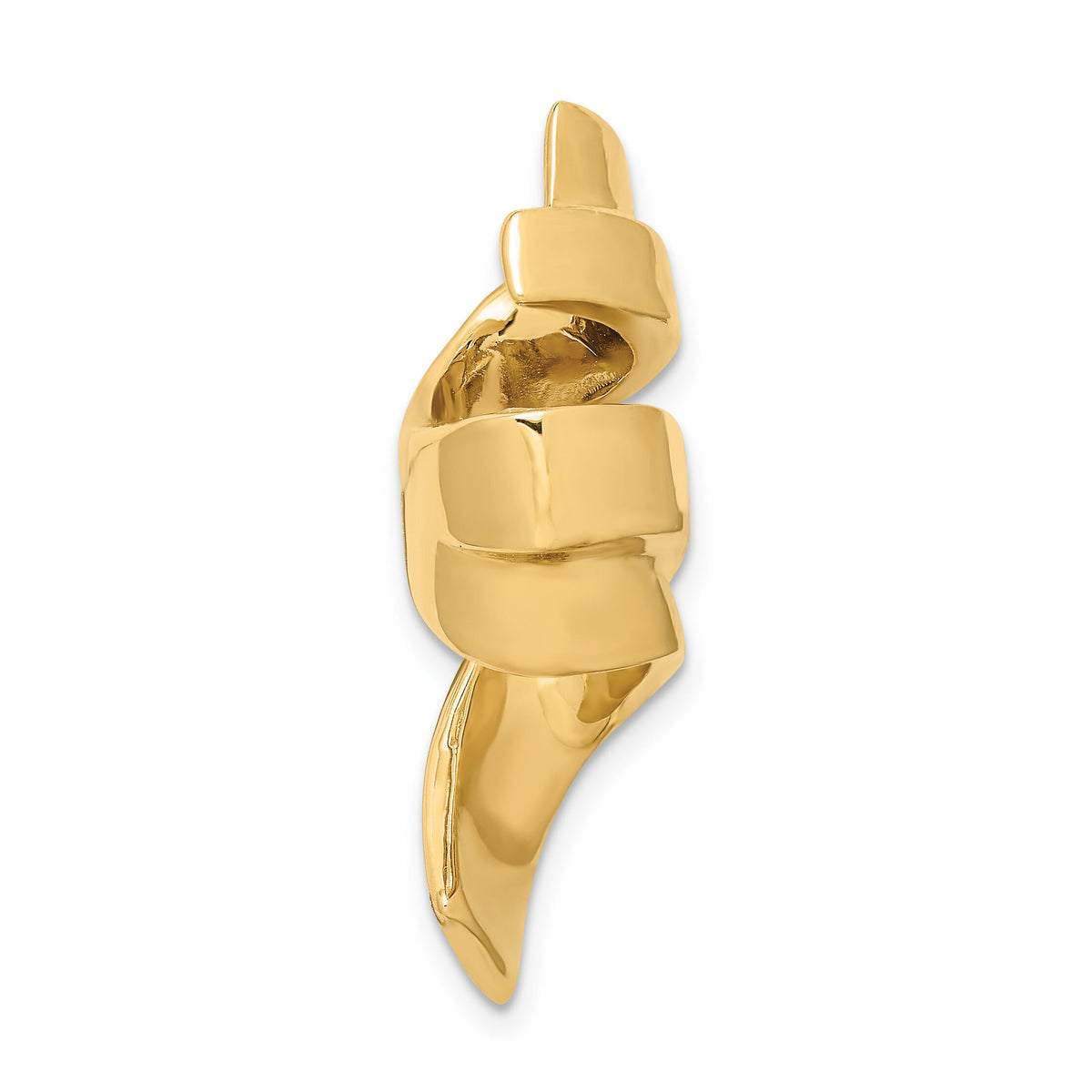 14k Fits up to 8mm Regular, 10mm Fancy Reversible Omega Slide-SL332