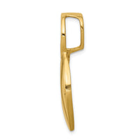 14k Fits up to 6mm Regular/8mm on Fancy/Reversible Fancy Omega Slide-SL335