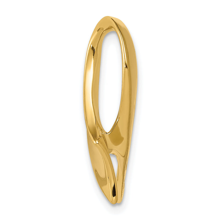 14k Fits up to 6mm Regular 10mm Fancy/Reversible Omega Slide-SL337