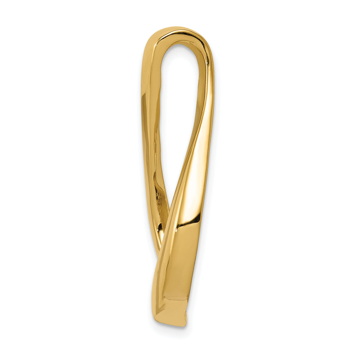 14k Fits up to 8mm Regular, 10mm Fancy Reversible Omega Slide-SL48