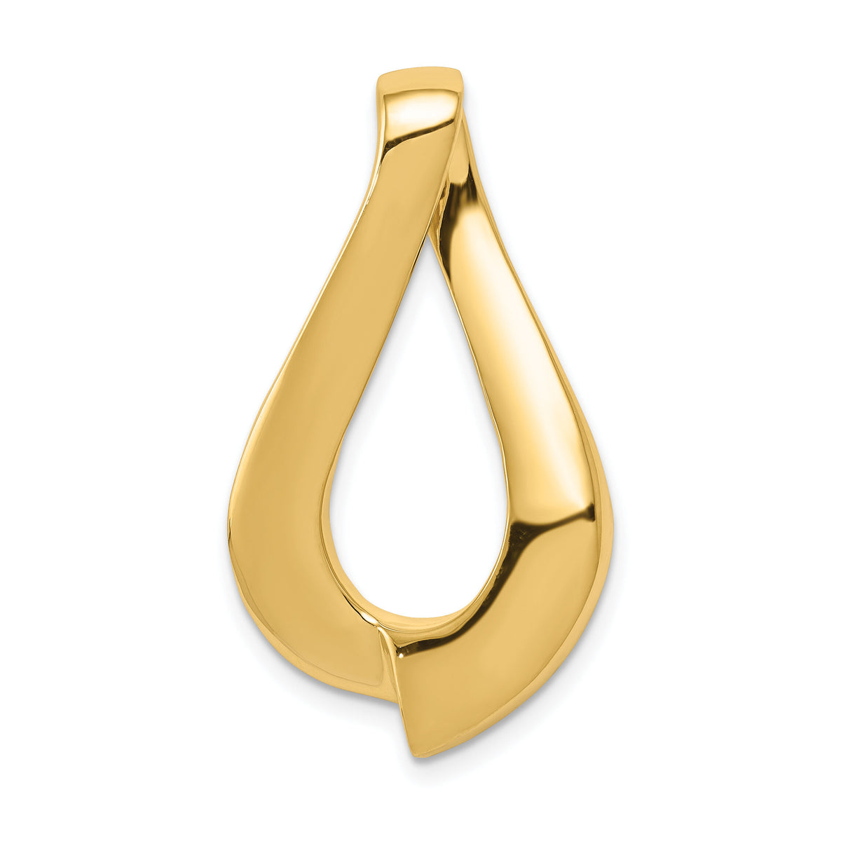 14k Fits up to 8mm Regular, 10mm Fancy Reversible Omega Slide-SL48
