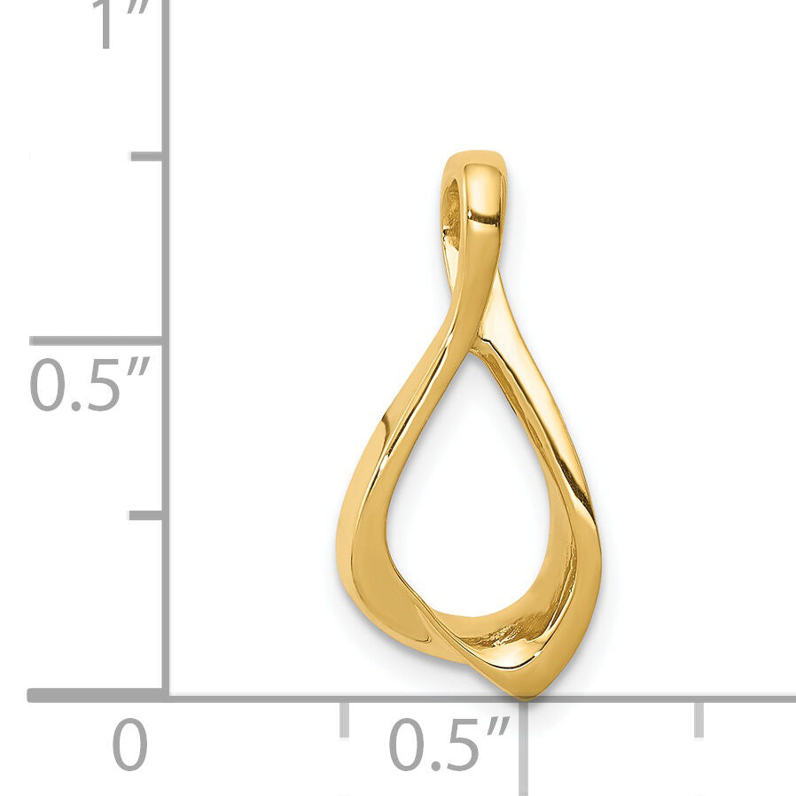 14k Chain Slide Omega Slide-SL526