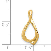 14k Chain Slide Omega Slide-SL526