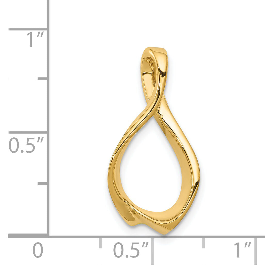 14k Fits up to 2mm Omega, 4mm Reversible, Omega Slide-SL527
