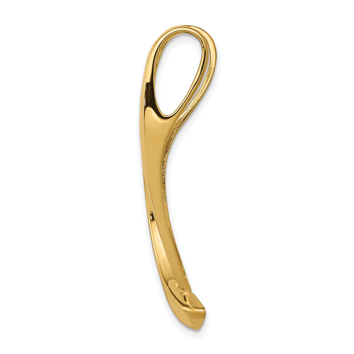 14k Fits up to 8mm both Modern Slide-SL536