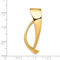 14k Fits up to 8mm both Modern Slide-SL536