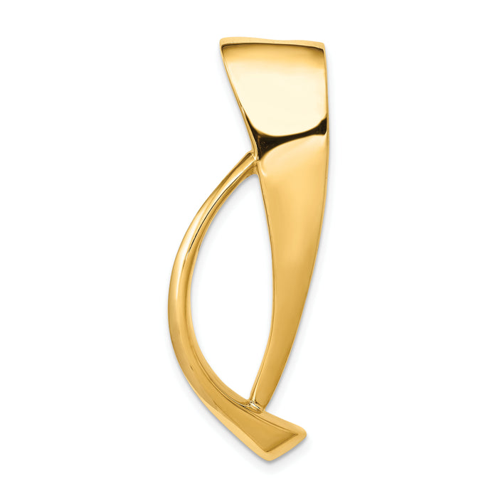 14k Fits up to 8mm both Modern Slide-SL536