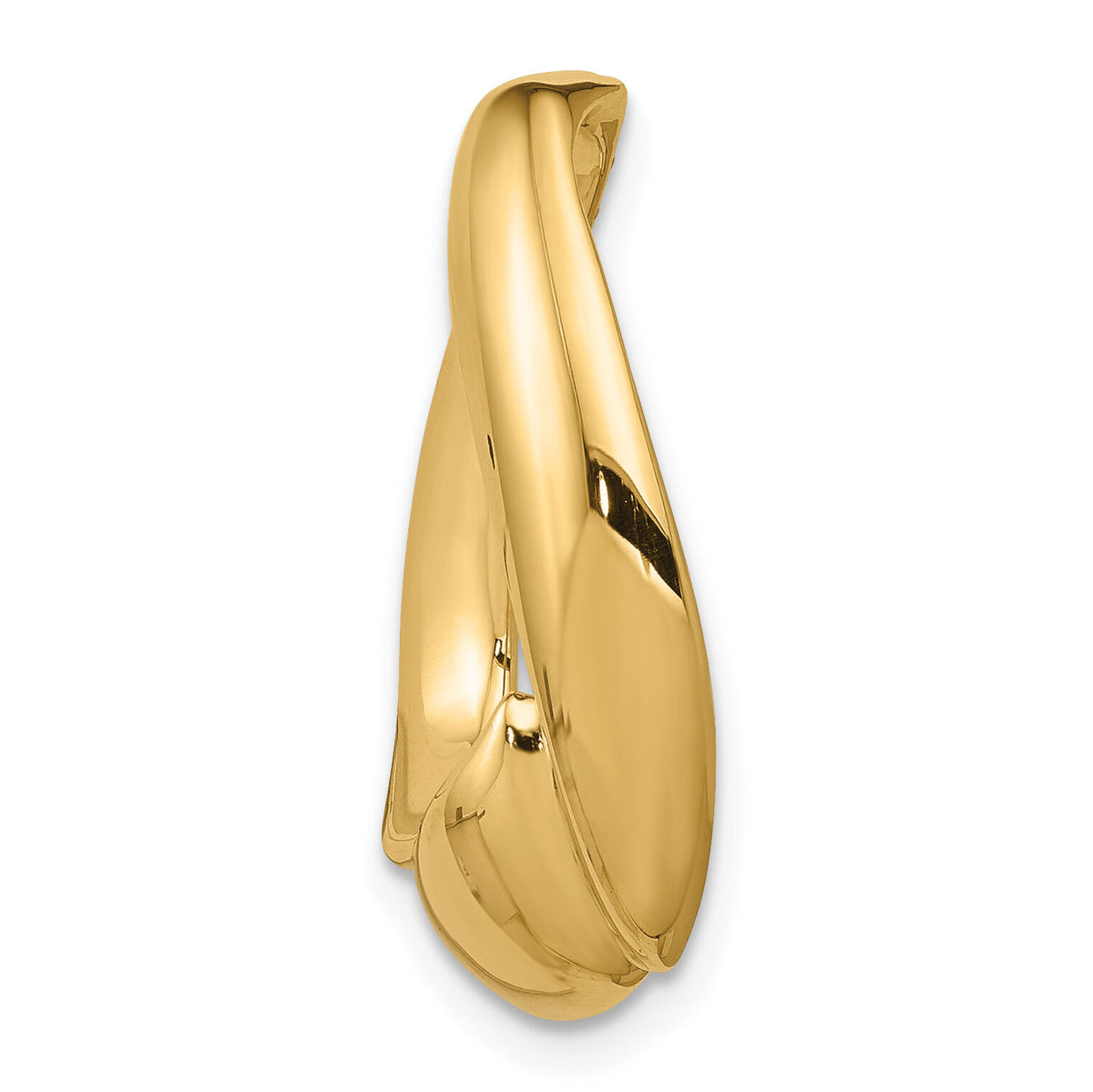 14k Oval Slide-SL540