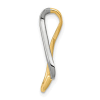 14k Two-tone Slide-SL548