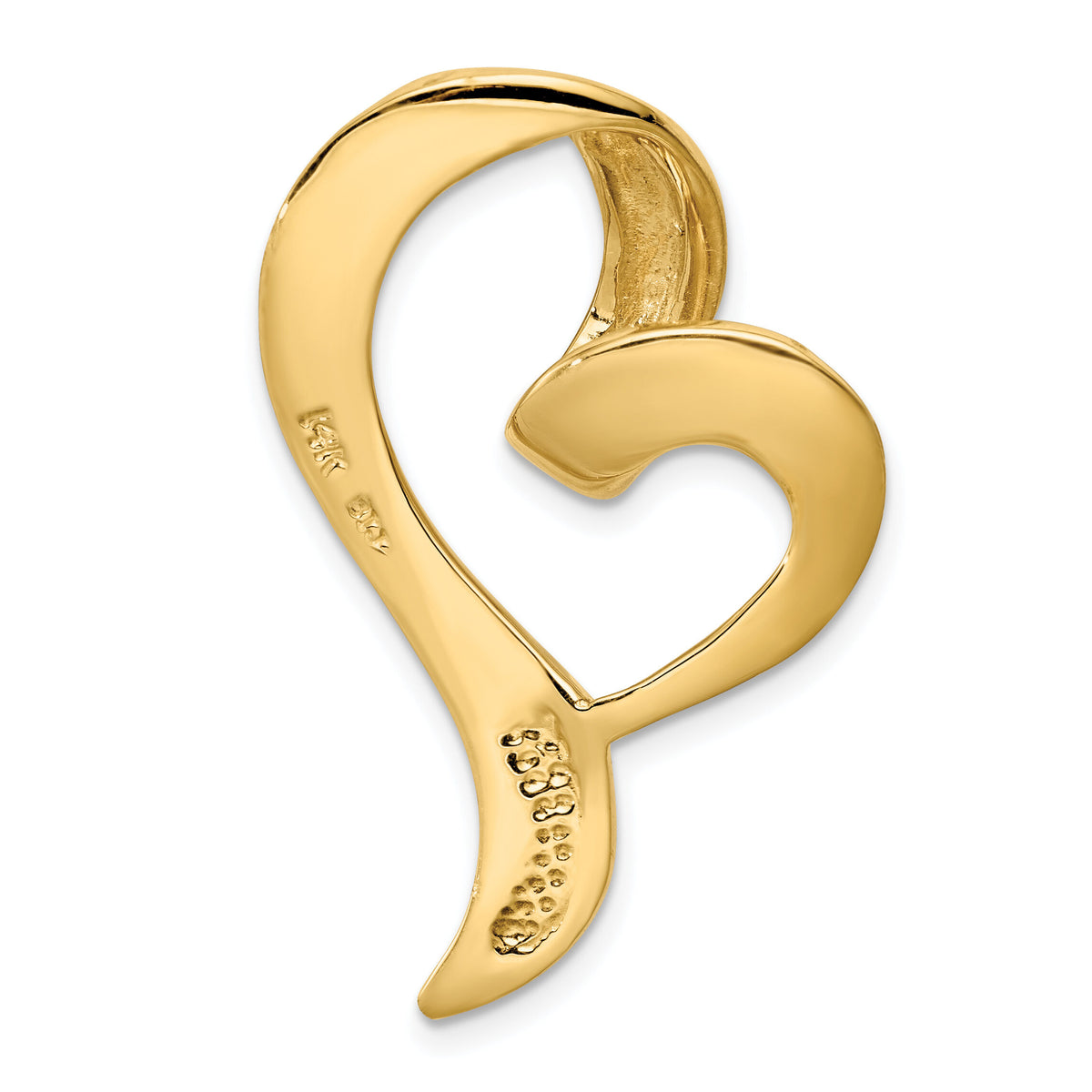 14K Heart Slide-SL566