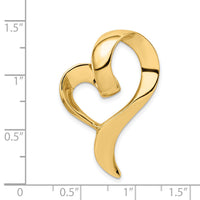 14K Heart Slide-SL566