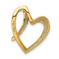 14K Heart Slide-SL567