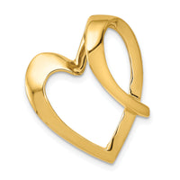 14K Heart Slide-SL567