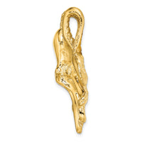 14K Polished and Textured Octopus Slide-SL589