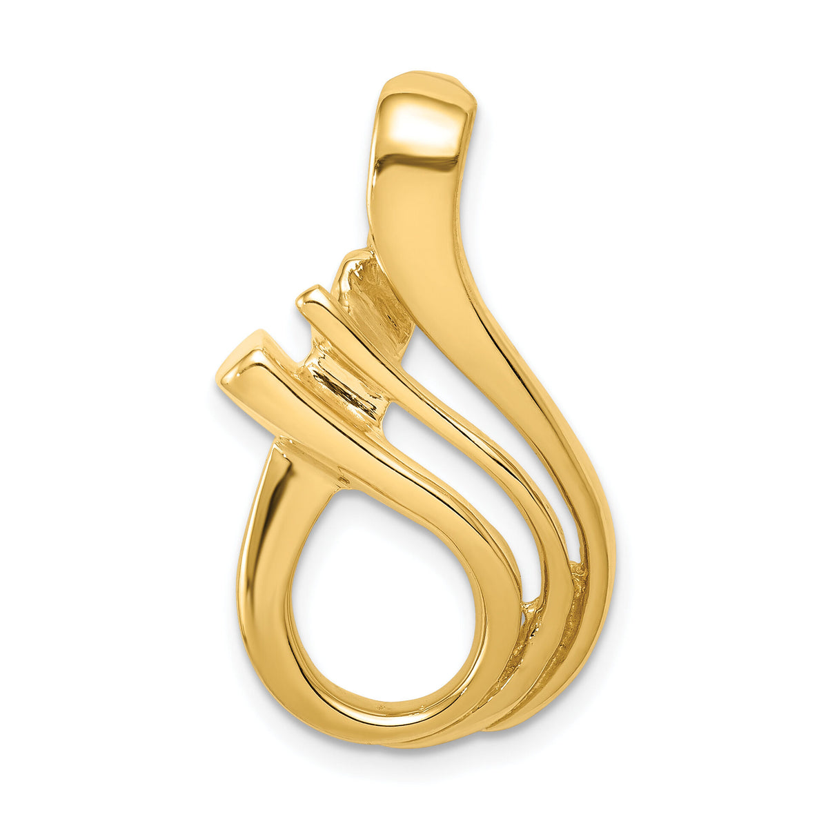 14k Fits up to 5mm Omega, 6mm Reversible, Omega Slide-SL59
