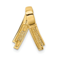 14k Fits up to 6mm Regular and Fancy Omega Slide-SL60
