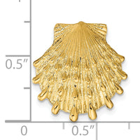 14k Lion's Paw Shell Slide-SL606