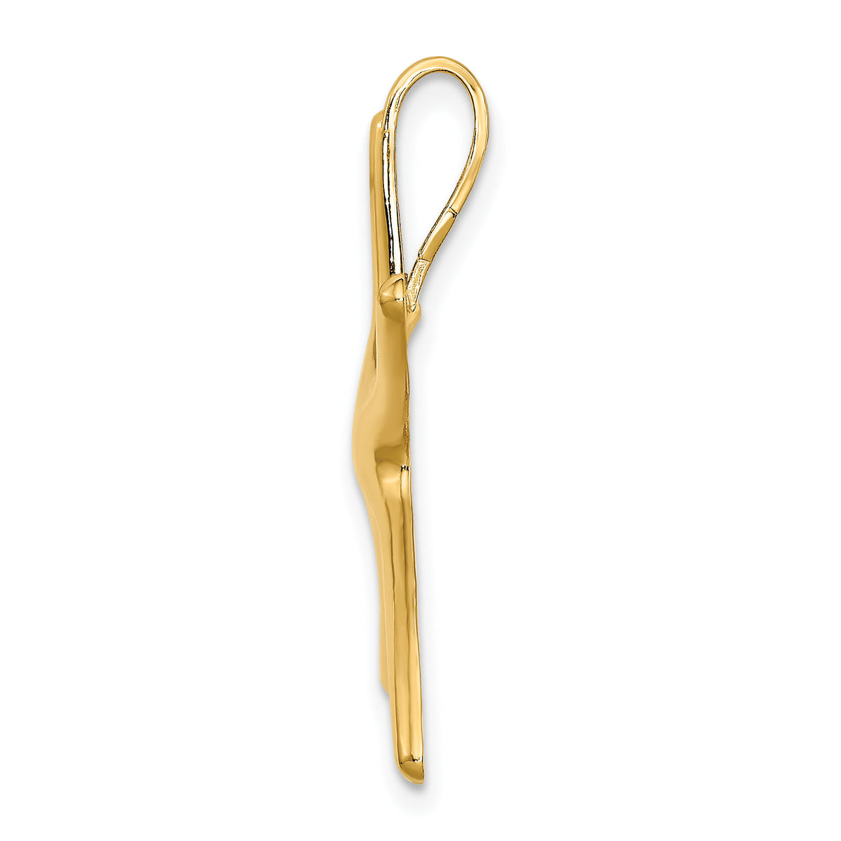 14K Polished Starfish Chain Slide-SL609