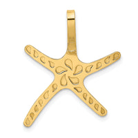 14K Polished Starfish Chain Slide-SL609