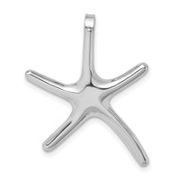 14K White Gold Starfish Chain Slide-SL609W