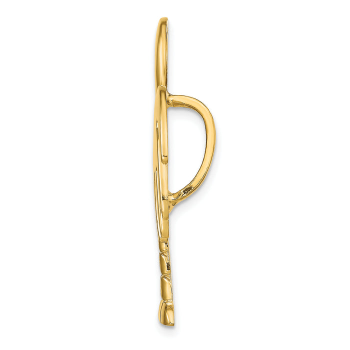 14k CHARLESTON Palmetto w/Moon Slide-SL610