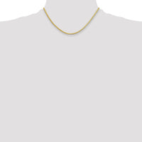 14k 2.5mm Silky Herringbone Chain-SLK020-16