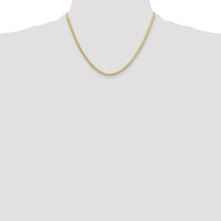 14k 2.5mm Silky Herringbone Chain-SLK020-18